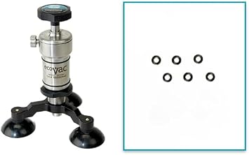 GlasWeld EcoVac/Standard Injector Seals for Professional Windshield Repair Assortment Pack Upper, Lower Seals, Outer White Seals Repair Rock Chips & Cracks Lower Seals