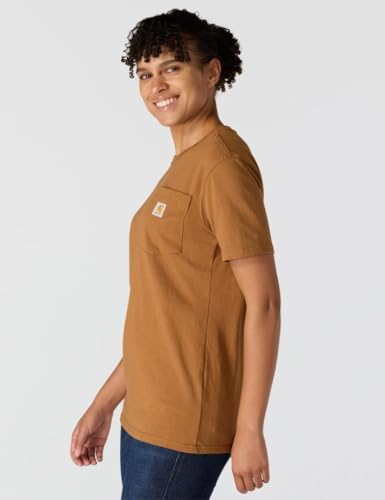 Image of Carhartt Women's Iconic WK87 Pocket T-Shirt Closeout
