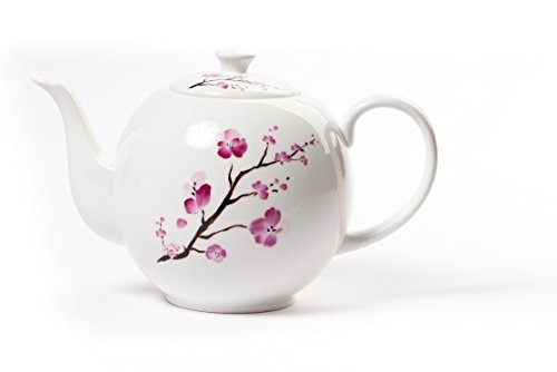 Shamila Cherry Blossom Théière sans réchaud - Tasse à thé - Théière - Tasse à thé - Tasse Cover