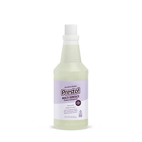 Image of Amazon Brand - Presto! Multi-Surface Cleaner Concentrate, 2X Concentrated Formula, Lavender Scent, Cleans Floors, 32 fl oz, 2-Pack