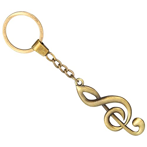 myaddiction Retro Bronze Music Symbol Keychain Pendant Key Chain Car Key Ring Bag Purse Jewelry & Watches | Jewelry Design & Repair | Jewelry Findings | Clasps & Hooks