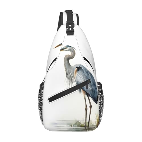 Bolso de pecho cruzado para hombre tipo mochila miniatura 1