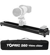 Amazon.co.jp: Toprig 電動カメラスライダー 16インチ/40cm APP/手動