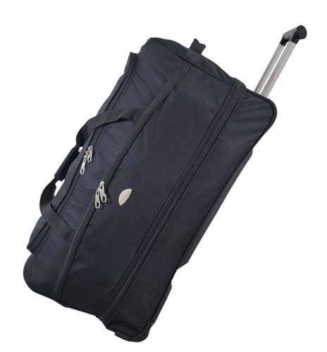 LILOSAC Grand Sac de Voyage 106L à roulettes XXL – Nylon 900D Ultra Résistant, Sac de Sport, Sac de Transport, Valise Souple avec Poignée Télescopique, Grande...
