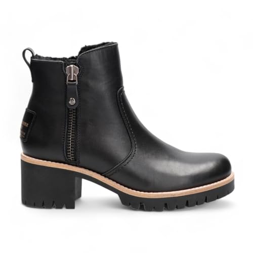Panama Jack Botines de Cuero Trav B2 para Mujer