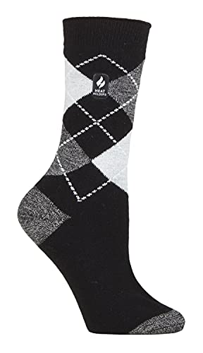 HEAT HOLDERS Ultra Lite - Womens Winter Warm Thin Lightweight Thermal Crew Socks