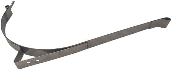 Technical Precision Replacement for Ford F750 Year 2013 1.875IN Wide Stainless Steel Fuel Tank Strap with Step Bracket for 63 Gallon D Tanks