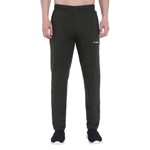Image of Trackpants for Men - Regular Fit, Cotton Hoisery, Ultra Soft, Comfortable, Lightweight, Ziper Pockets, Front Zip, Back Pocket, Solid Mnimal