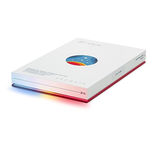 Image of Seagate Starfield Special Edition Game Drive 2TB External Hard Drive HDD - USB 3.2 Gen 1, Custom RGB LED, 3 Year Rescue Services (STMJ2000400)