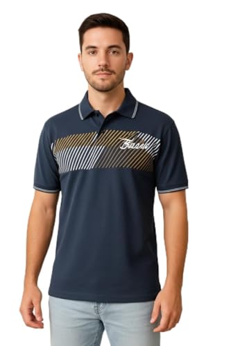 Image of Dollar Pack of 1 Men's Cotton Polo T-Shirt with Classic Collar