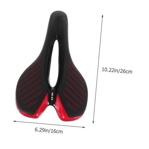 Selle de vélo VTT ergonomique anti-douleur avec éclairage LED intégré pour cyclisme nocturne - 2