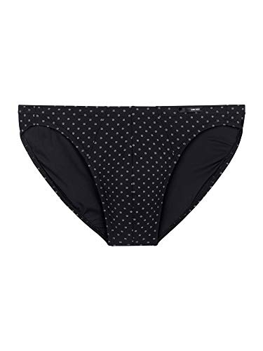 HOM Herren Max Comfort Micro Briefs Unterw sche, Black Print, M EU
