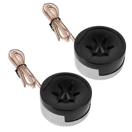 FELTECHELECTR 1Pair High Efficiency Mini Dome Car Tweeters Easy Install Speakers for Enhanced Audio Clarity Any Vehicle Compact Design for Superior Sound Performance