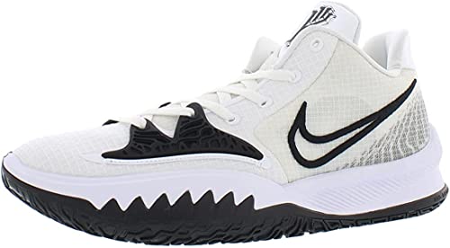 Nike Kyrie Low 4 TB - Tenis de baloncesto para hombre (8) blanco/negro/blanco
