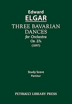 Paperback Three Bavarian Dances, Op.27a: Study score Book