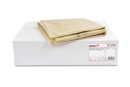 Semy   Bolsas (PEBD poliestireno, tipo 100, con banda de PP, aprox. 2, 5 l, pack de 20 unidades), color negro