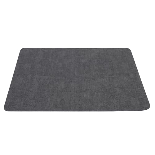 Napperons en cuir artificiel texturé chic et isolant pour table de salle à manger x6 - 8
