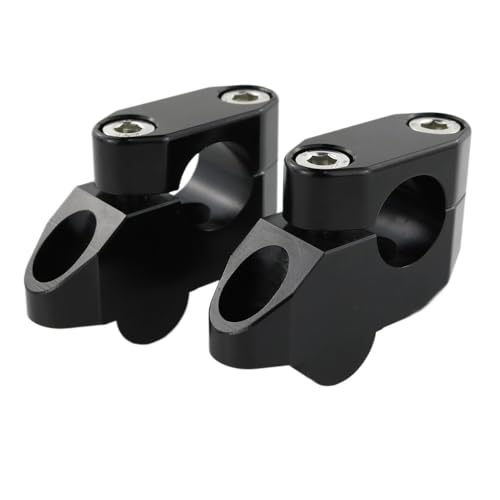 Réhausse guidon en aluminium robuste 22 mm pour moto Shiver et Tuono