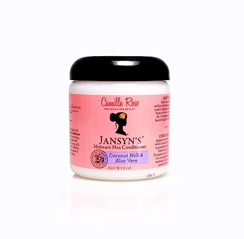 Camille Rose Leave-In Conditioner, Honey Hydrate – Deep Conditioning for All Textures, Low-Porosity Hair, Dry Locs and Braids, Frizz Control, 8 Fl Oz