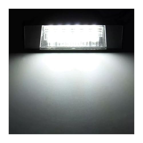 Luz de matrícula para Nissan Juke F15 de 18 luces de alta intensidad para iluminación trasera 4
