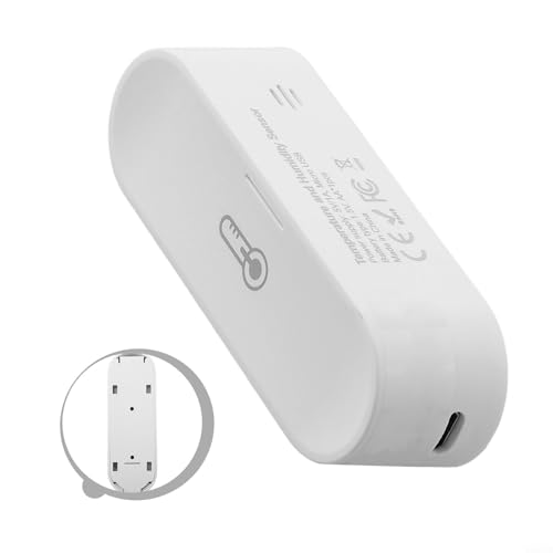 Smart Home para sensor de temperatura y humedad ZigBee para lecturas precisas HomeKit, alimentado por USB