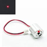 Spot lumineux:  Mini 650nm 660nm 100 MW 2.5V Module de diode Laser Rouge Dot avec câble (Color : 1pc)