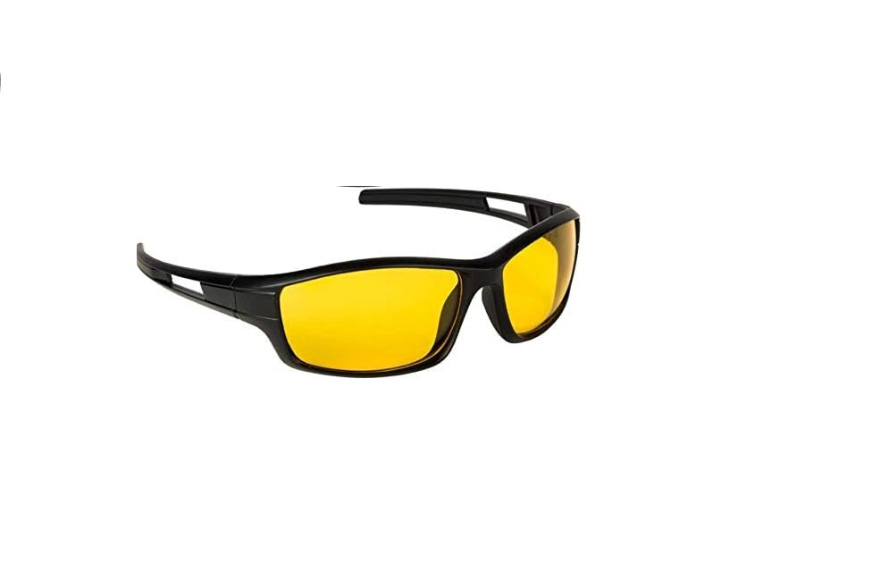 Image of Unisex Stylish Round Sunglasses | TAC Polarized Lens | 100% UV Protection | Men & Women Driving Bikes, Outdoor Sports, Hiking & Travel Eyewear (black sunglass)