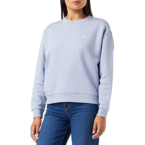 Lee Women's Parry Blue Crew Sweatshirt Cover
