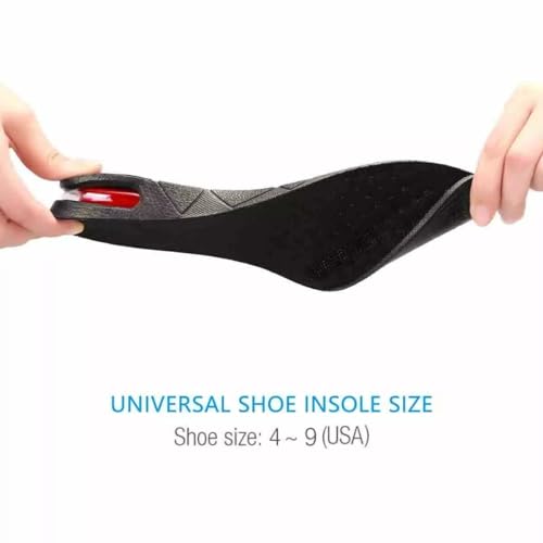 Plantillas elevadoras ajustables confort 7 cm Negro miniatura 2