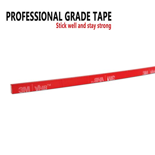 Eatelle Vinyl Bulb Translucent Shower Door Seal For 5/32" (4Mm) Gap With Pre-Applied 3M Tape, Adhesive Bathroom Strip For 3/16" Thick And Up(1/4, 3/8, 1/2 Glass) 95 Inch Long #TOP3