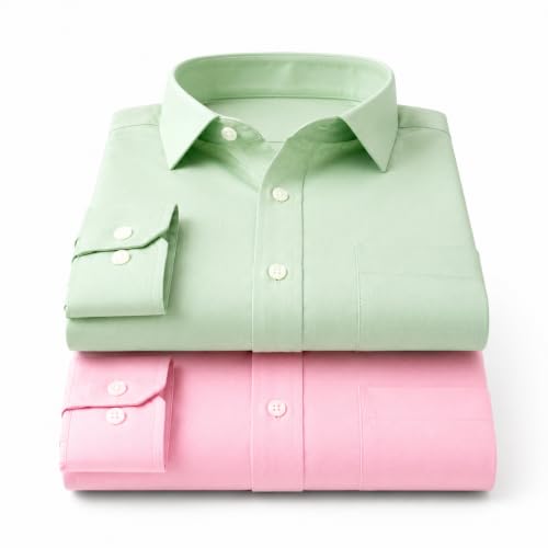 Image of Men's Solid Formal Shirt | Premium Cotton Rich Full Sleeves Shirt | Comfort Fit Office Wear Shirt with Single Chest Pocket | Stylish Casual & Formal Shirt for Men