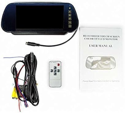 Amazon.co.jp: 7インチ 車 ミラー バックモニター 12V-24V汎用 2xRCA