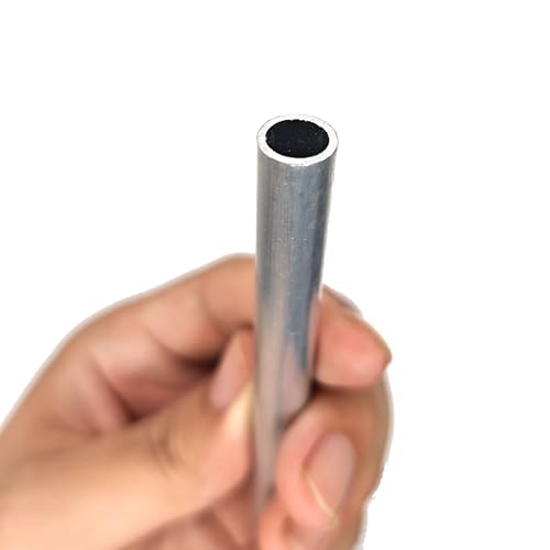 Leluo Tubo de aluminio de aleación de aluminio 6063 de 0,5 mm de espesor, 2 mm de diámetro exterior de 30 mm, recto de 300 mm de largo y 500 mm de largo. Edificios(OD 14 x ID 13mm)