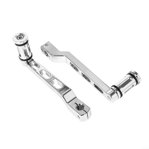 Fauhapyway Levier de changement de vitesse en aluminium chromé pour moto Softail Touring Trike 1986-2017