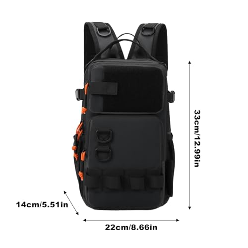 Mochila impermeable portátil multifuncional con organizador de viaje 6