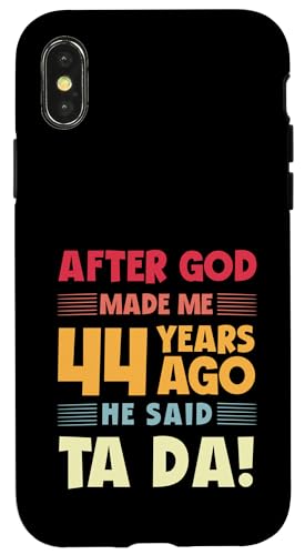 ��������44�΂̒a���� �_�l������������� Ta Da 44�� �X�}�z�P�[�X iPhone X/XS �p