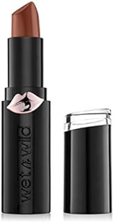Wet n Wild, Megalast Lipstick, Long-lasting Velvety Matte Lipstick Infused with Hyaluronic Acid, Vitamins and Natural Marine Plant Extracts, Creamy Texture for Easy Application, Bare it All Shade
