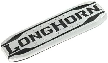 Mopar 68290865AB - Placa de identificación Laramie Longhorn Edition Emblema para portón trasero