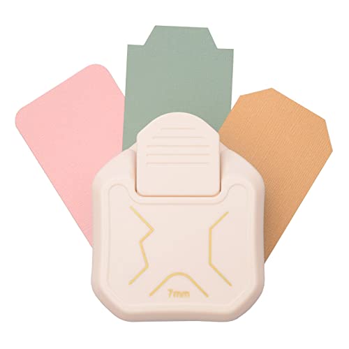 Vaessen Creative 3-in-1 Corner Punch, Journal, Card Making Supplies, Corner Cutter for Tabs Labels, Scrapbooks and Planners