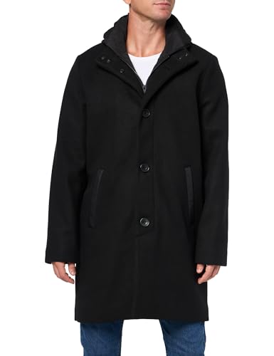 Kenneth Cole Men's Melton Walker with Pu Trim and Hooded Bib4
