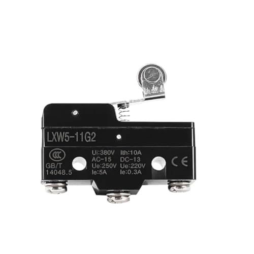 Micro-interrupteur de fin de course LXW5-11G2 équipé de 3 bornes à vis