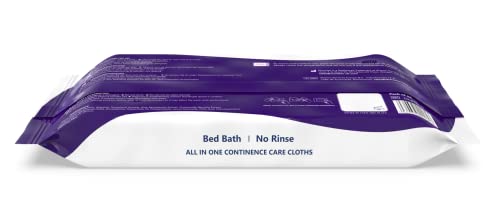104x Omnitex Incontinence Cleansing Wash Cloths with Barrier Cream - Microwaveable, 26 count (Pack of 4) - Image 4
