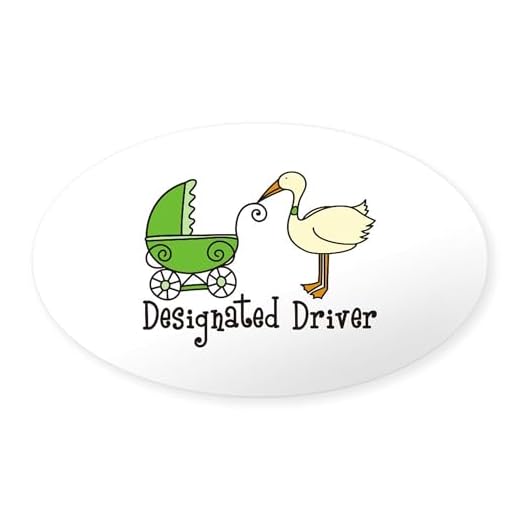 Designated Driver Sticker Set