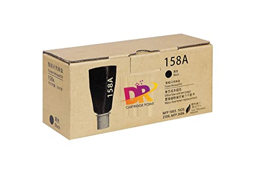 Image of DR Cartridge POINT158A (W1580A) Black Toner Reload Kit Compatible forLaserjet Tank MFP 1005 (Pack of 1)
