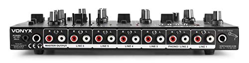 Vonyx STM2290 8 Kanaals DJ Mixer met Bluetooth, MP3 & geluidseffecten - Image 5