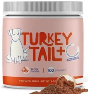 1pcs Turkey Tail Mushrooms for Dogs  Energy & Immunity
