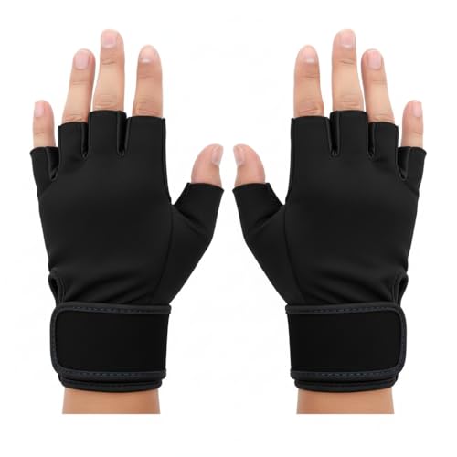 Image of KT Gym Bag Combo for Men Women with Duffle Travel Kit Workout Gloves Wrist Support Strap and Shaker Bottle Black