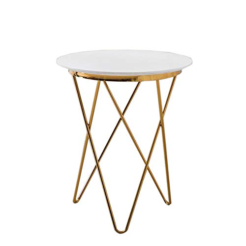 Table en bois avec base en métal idéale pour votre chambre à coucher