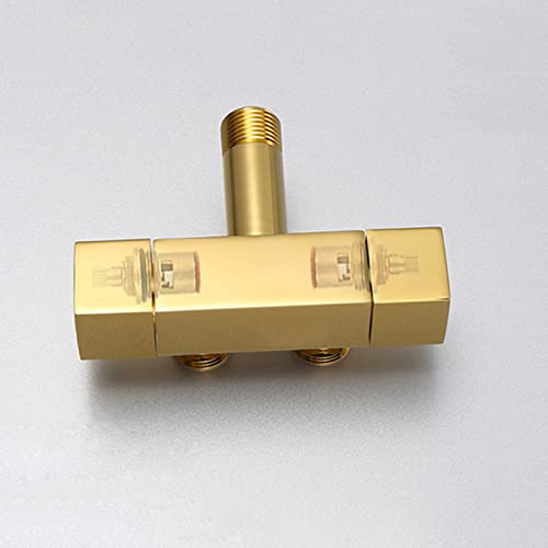 Kit de pulvérisateur de bidet à main doré mural eau froide - 4