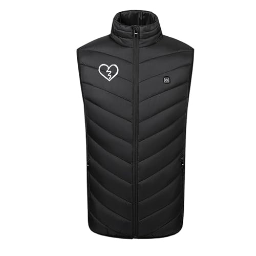 Heated Vest For Men Women Heating Zones Sleeveless Washable Jackets Winter Unisex Clothes Outdoor Work Warming Coat3